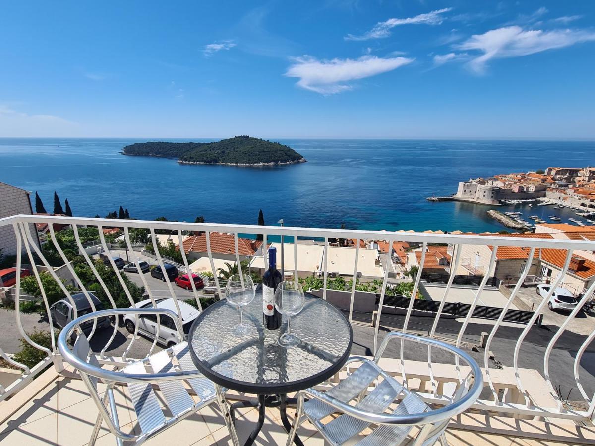Panoramic Sea And Old Town View Dubrovnikアパートメント エクステリア 写真