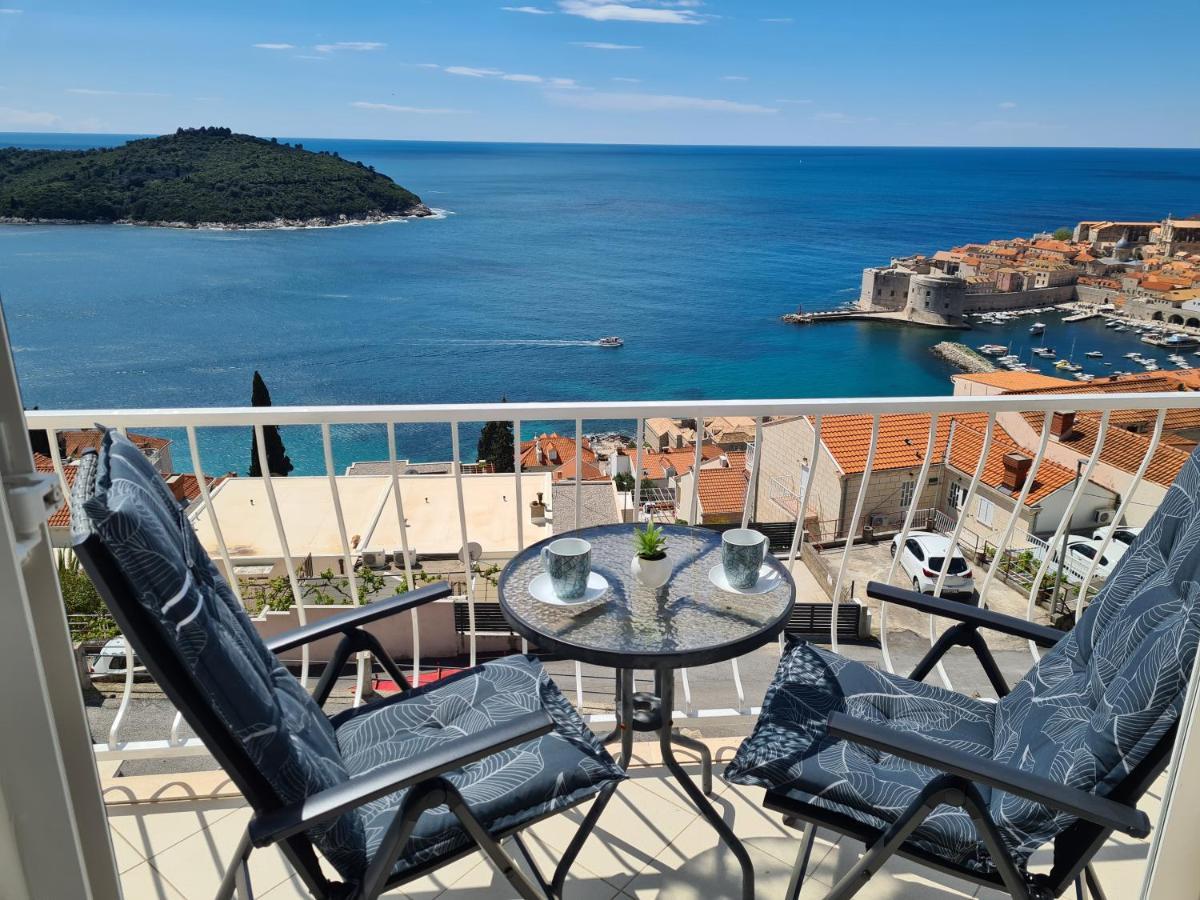 Panoramic Sea And Old Town View Dubrovnikアパートメント エクステリア 写真