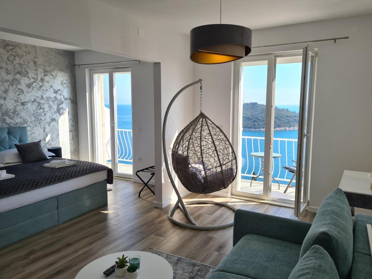 Panoramic Sea And Old Town View Dubrovnikアパートメント エクステリア 写真